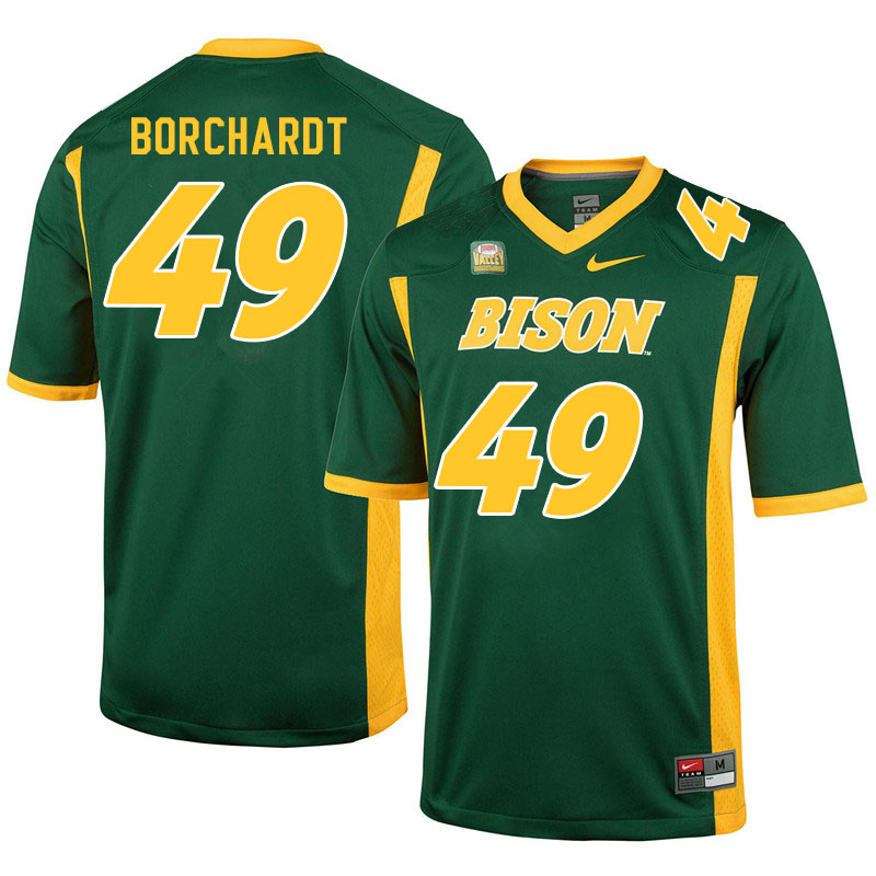 Men #49 Carter Borchardt North Dakota State Bison College Football Jerseys Sale-Green - Click Image to Close